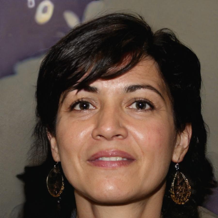 Kursleiterin im Gespräch